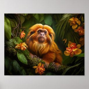 Poster Lion Tamarin