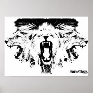Poster Lions de RAWR