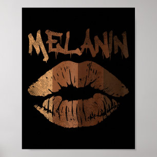 Poster Lip Kiss Blm Bhm Black History Afro Pride Femmes G