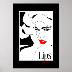 Poster Lips Original
