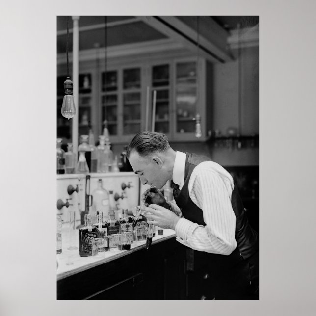 POSTER LIQUEUR D'INTERDICTION D'ESSAI 1920 (Devant)