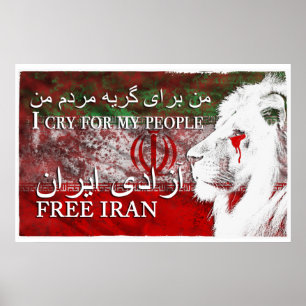 POSTER L'IRAN LIBRE