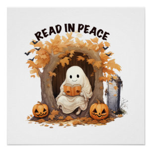 Poster Lire en paix fantôme Boo