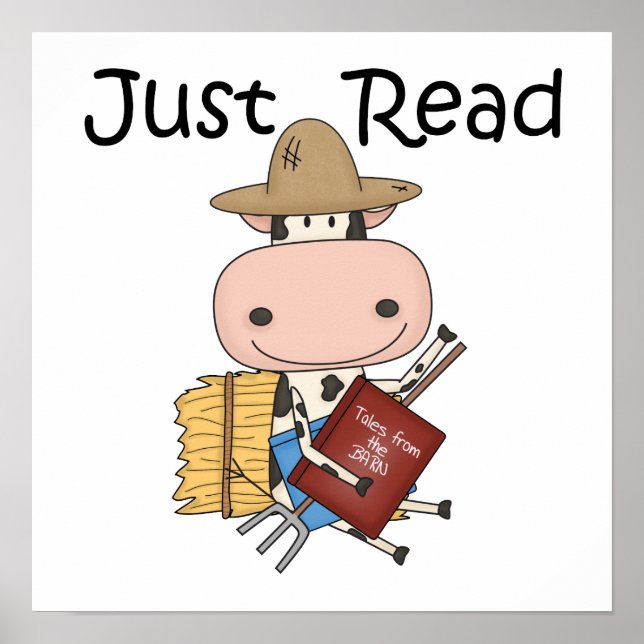 Poster Lire juste (Devant)