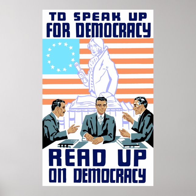 Poster Lire La Démocratie (Devant)