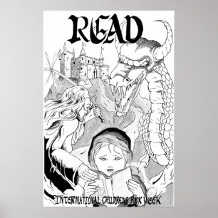 Poster LIRE LA Semaine internationale de l'enfance