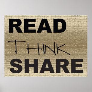 Poster Lire le partage
