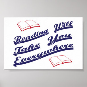 Poster lire vous emmènera partout