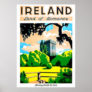 Poster L'Irlande, terre de romance, château de Blarey,