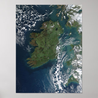Poster L'Irlande Vu De L'ISS