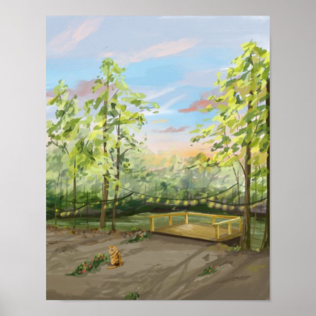 Poster Liste personnalisée 2 (Devant)