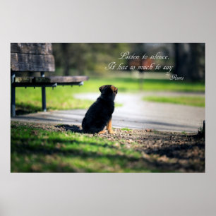 Poster Listen to Silence