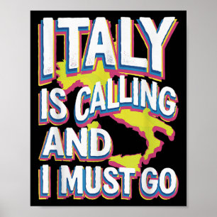 Poster L'Italie Appelle L'Art Du Voyage