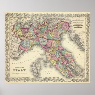 Poster L'Italie du nord