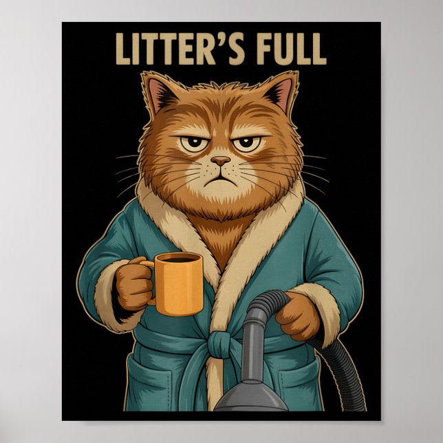 Poster Litter’s Full Cat Ugly Christmas  (Devant)