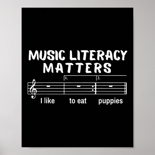 Poster Littératie musicale S (Devant)