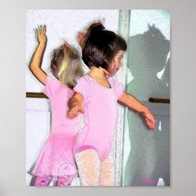 Poster Little Ballerinas (Devant)