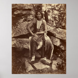 Poster Little Bear, Cheyenne, 1875