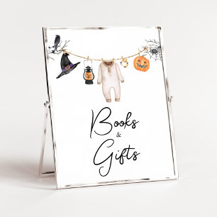Poster Little Boo Halloween Baby showers Livres et Cadeau