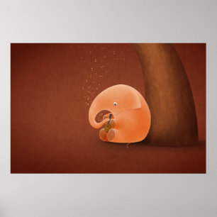 Poster Little Elephant, Big Ukulele