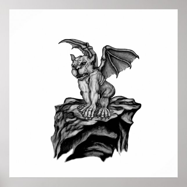 Poster Little Golem Gargoyle (Devant)