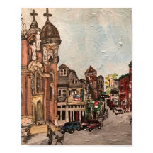 "Little Italy, Cleveland" Ohio Peinture