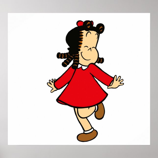 Poster Little Lulu Happy (Devant)
