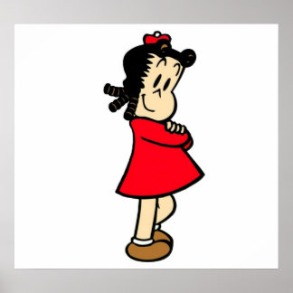 Poster Little Lulu Poing