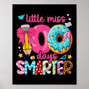 Poster Little Miss 100 Jours Smarter 100 Jours D'École Do