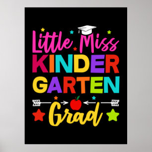 Poster Little Miss Kindergarten