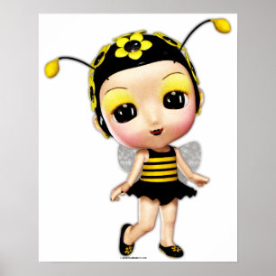 Poster Little Miss Lady Bumblebee
