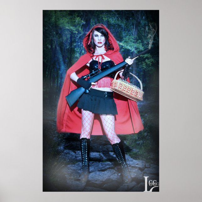 Poster "Little Red" de LGG (Devant)