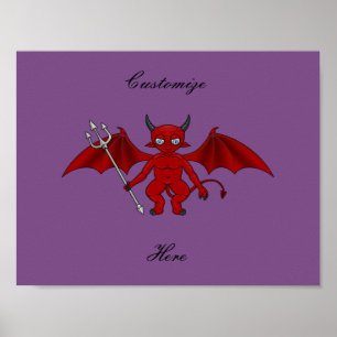 Poster Little Red Devil Thunder_Cove