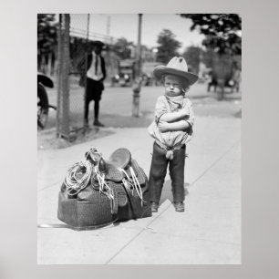 Poster Little Rodeo Star : 1923