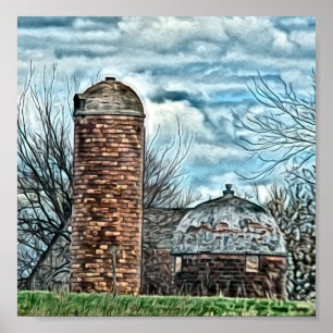 Poster Little Silo, Big Silo 2