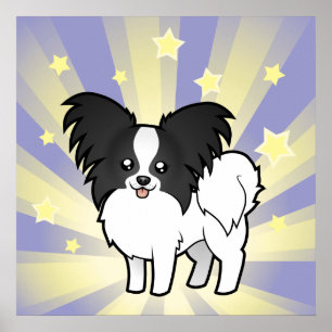 Poster Little Star Papillon