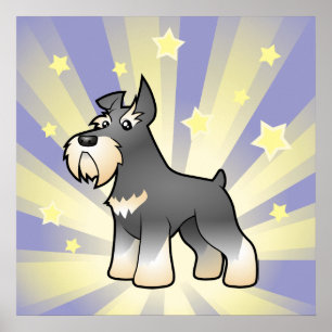 Poster Little Star Schnauzer