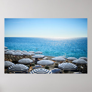 Poster Littoral   Côte d'Azur, Nice France