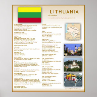 Poster Lituanie