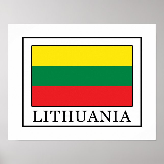 Poster Lituanie (Devant)
