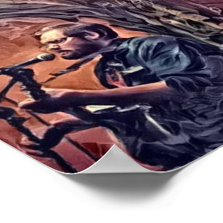 Poster Live au Café Tribal