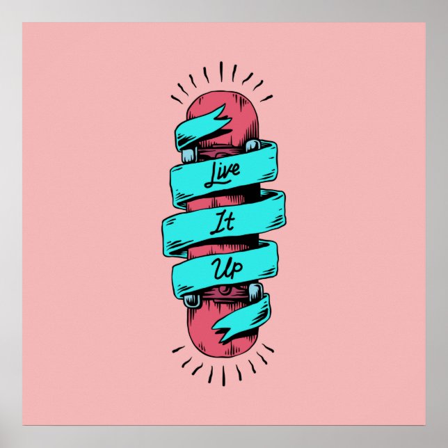 Poster Live It (Devant)