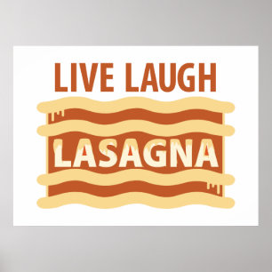 Poster Live Lauder Lasagna