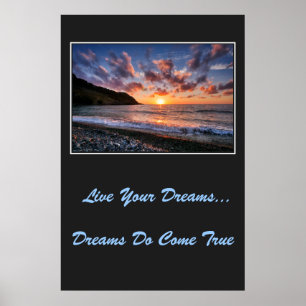 Poster Live Your Dreams