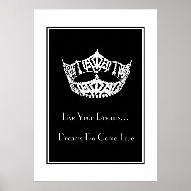 Poster Live Your Dreams (Devant)