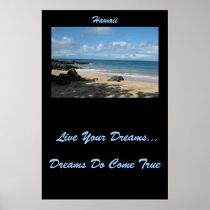 Poster Live Your Dreams