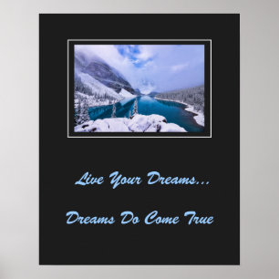 Poster Live Your Dreams