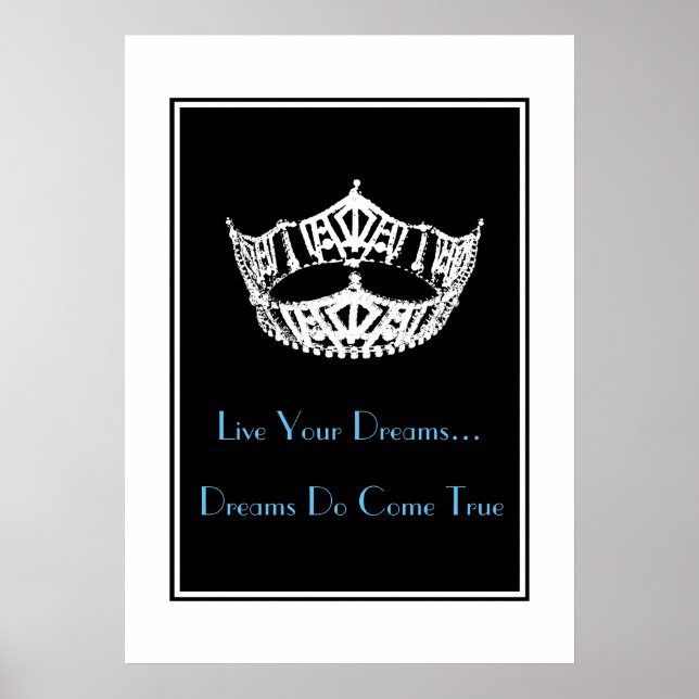 Poster Live Your Dreams (Devant)