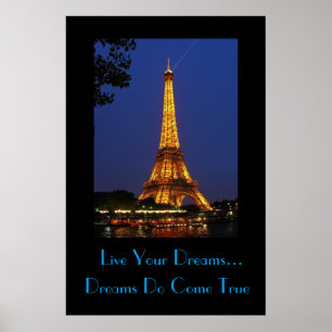 Poster Live Your Dreams