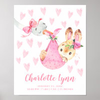 Livraison spéciale Bunny Baby Stats de naissance